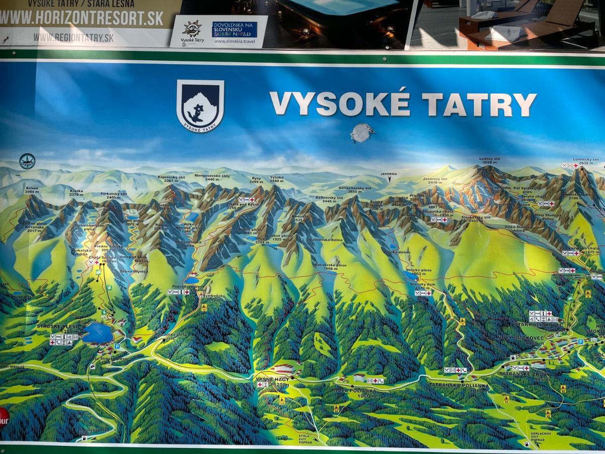 Apartman Bystrina Vysoké Tatry Exterior foto